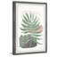 Vert feuille tropicale II-reproduction de peinture encadrée sur papier-1510461752