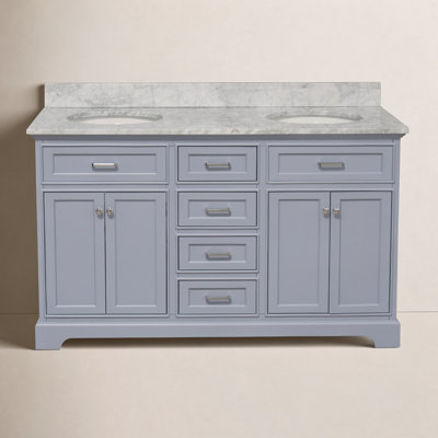 Ronnie 60'' Double Bathroom Vanity