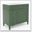 Meuble-lavabo moderne 36 po avec lavabo supérieur 36 po et 2 tiroirs