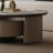 Italian minimalist rotating end table