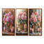 Hortensias dans un panier tissé avec bougie I - Collection de décorations murales traditionnelles-345794994-345794993-345794999