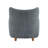 Reshami Wing Back Fabric Upholstered Accent Chair-666298616