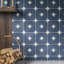 Carrelage de sol et de mur en porcelaine mate 9 po x 9 po Polaris (10,76 pieds carrés / caisse)-71859768