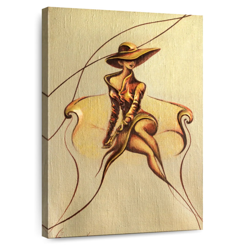 Leisha Ahead Of Dreams, 39" H x 26" W