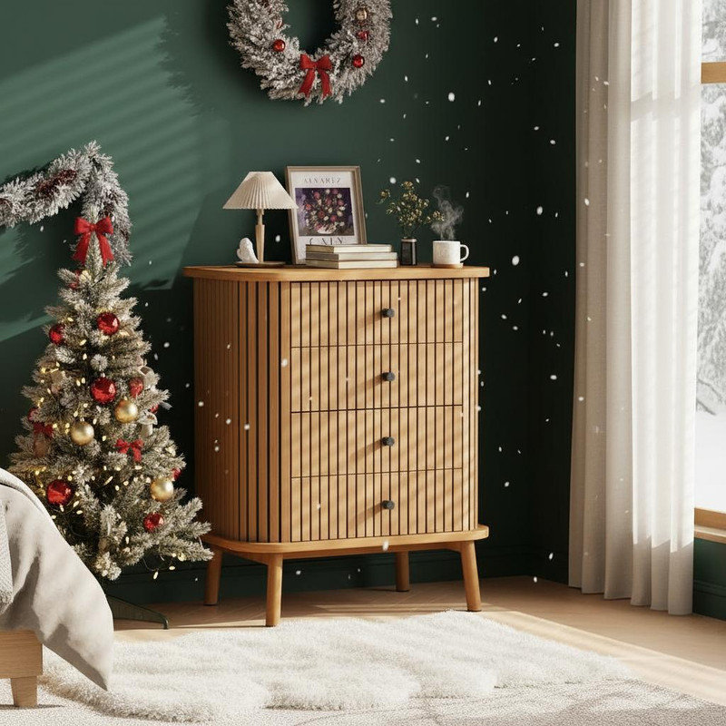 59.9 cm W Chest of 4 Drawers