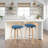 Maxime Modern Swivel Bar or Counter Stool with Upholstered Seat and Curved Wood Back-1052174422-1052174408-1049930771