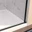 Porte de douche coulissante simple sans cadre-127317899