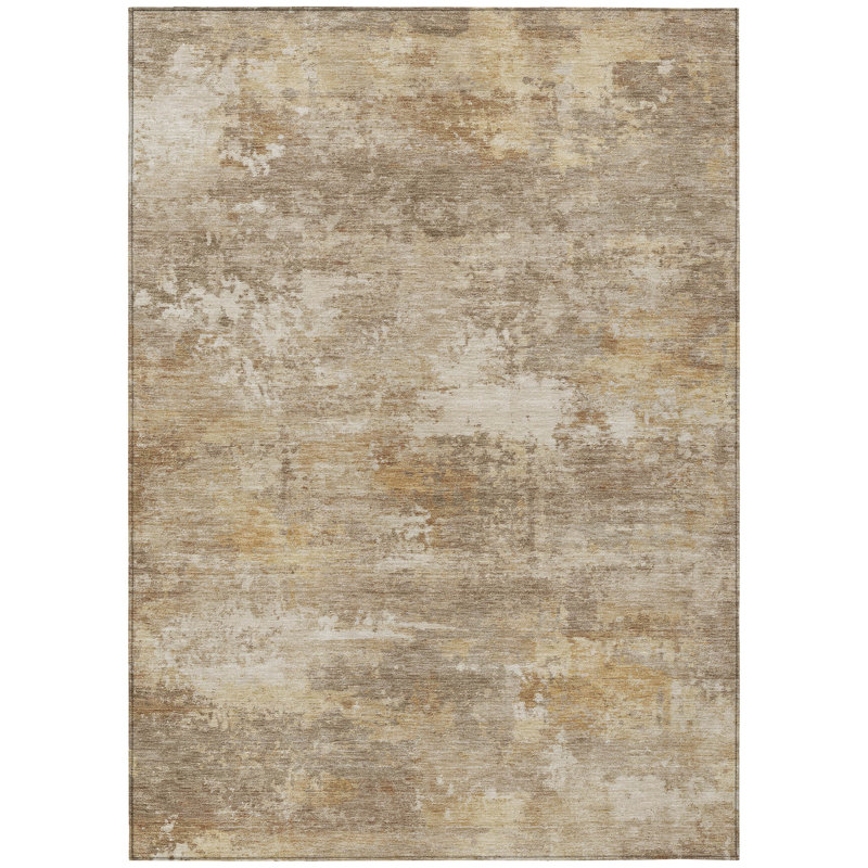 Machine Washable Indoor/Outdoor Chantille ACN2369 Abstract Rug, Rectangle 9' x 12'