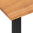 Desk Console Table Computer Desk Home Office Study Desk Solid Wood Teak-1379558674-1472330901