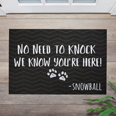 Non-Slip Wedding Outdoor Doormat