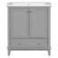 Meuble-lavabo 30 po avec lavabo en céramique-1135247028