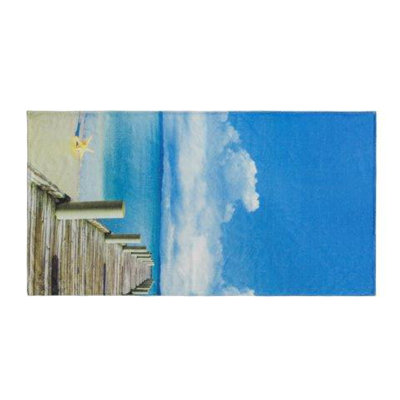 Plush Jacquard Beach Towel