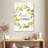 Kema Floursack Lemon Bright Wall Sign-108444147