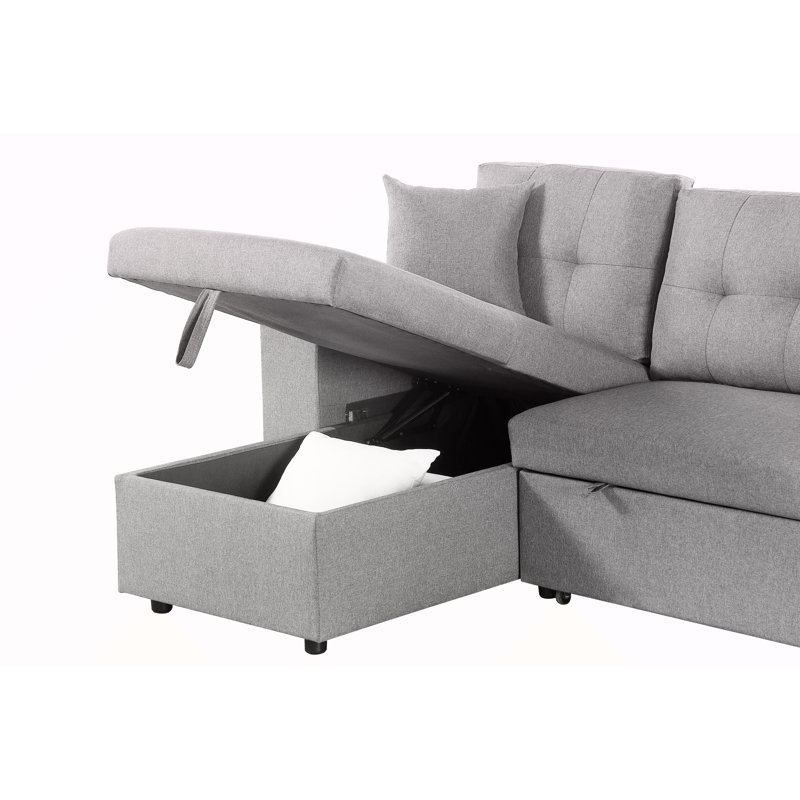 Canapé modulaire réversible avec causeuse coulissante Daniel