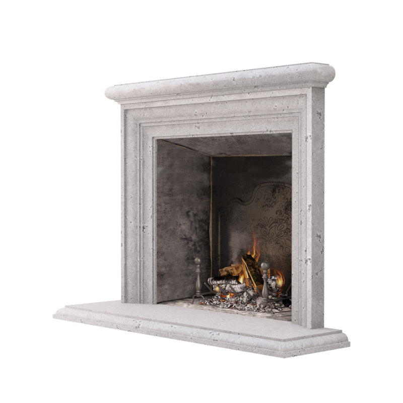 Sonoma Fireplace Surround, Old World Gray