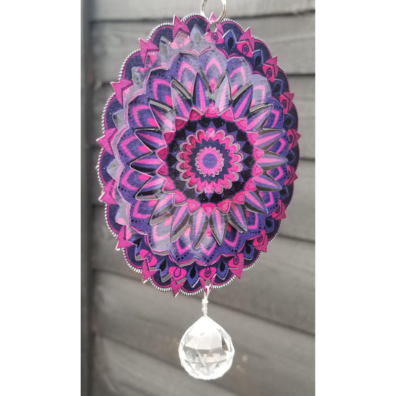 Macarter Metal Abstract Suncatcher, 39cm H x 10cm W x 3cm D