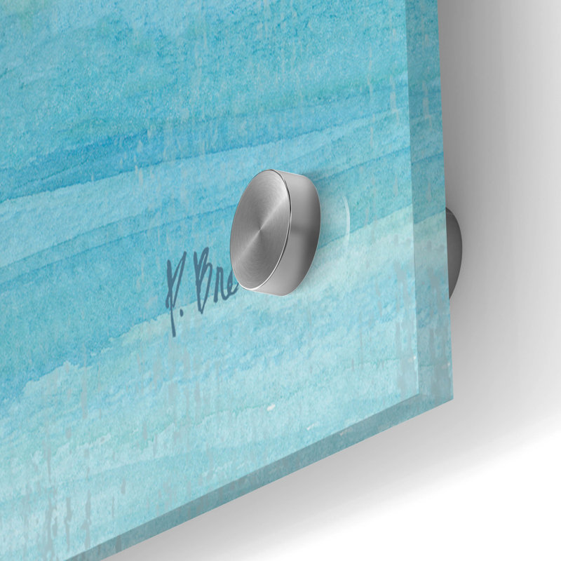«Sandy Sandpipers II» par Paul Brent, art mural en verre acrylique, H 24 po x l 36 po x P 0,2 po