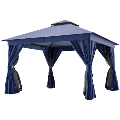 12 Ft. W x 12 Ft. D Galvanised Steel Canopy