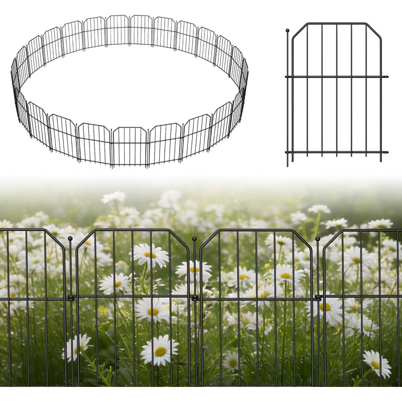 Fence Panels Fencing, Beveled style(40x28cm), 25PCS