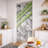 Bamboo Beaded Door Curtain 90 Strings 79 H x 36 W Pebbles