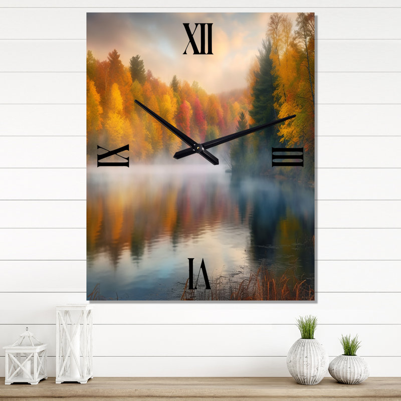 Horloge murale Jacquetta, H 32 po x l 24 po