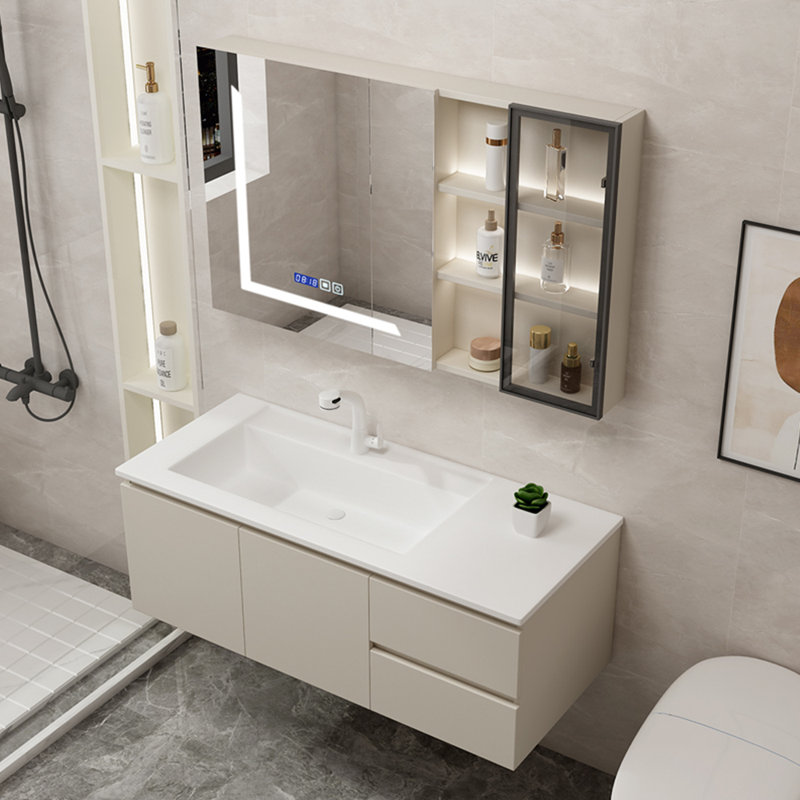 Armoire de salle de bain simple et haut de gamme de style italien