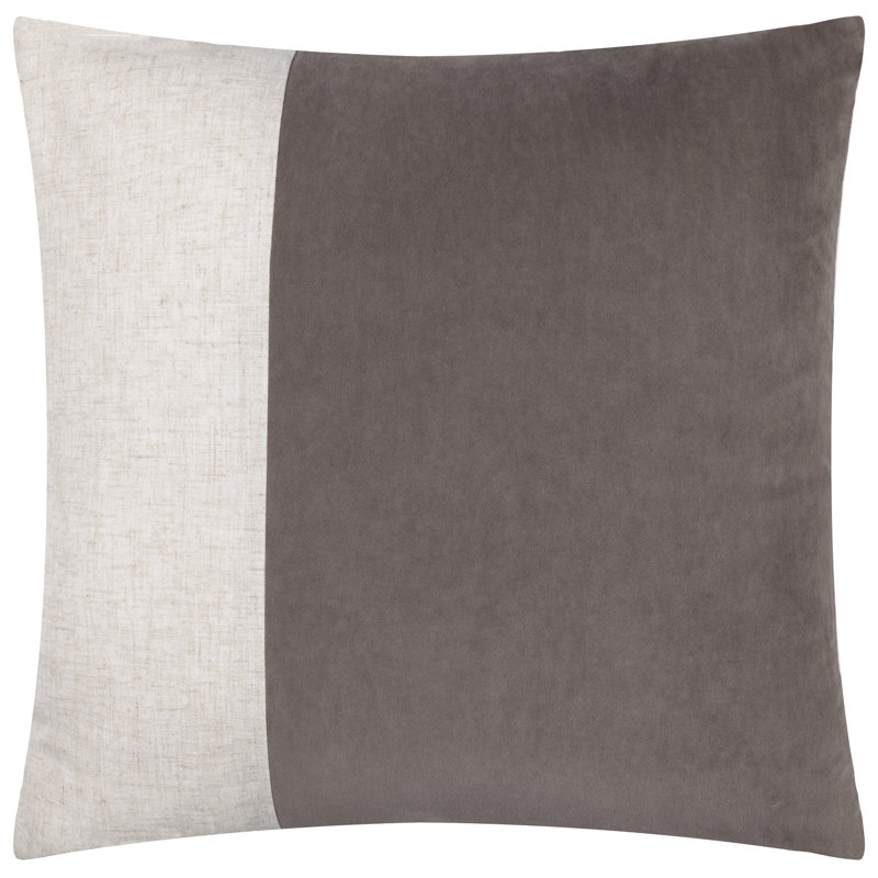 Alaistair Square Cushion Cover, Grey