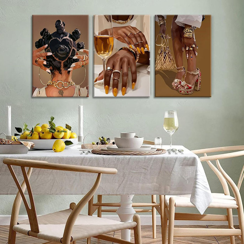 3 Piece Wrapped Canvas Print