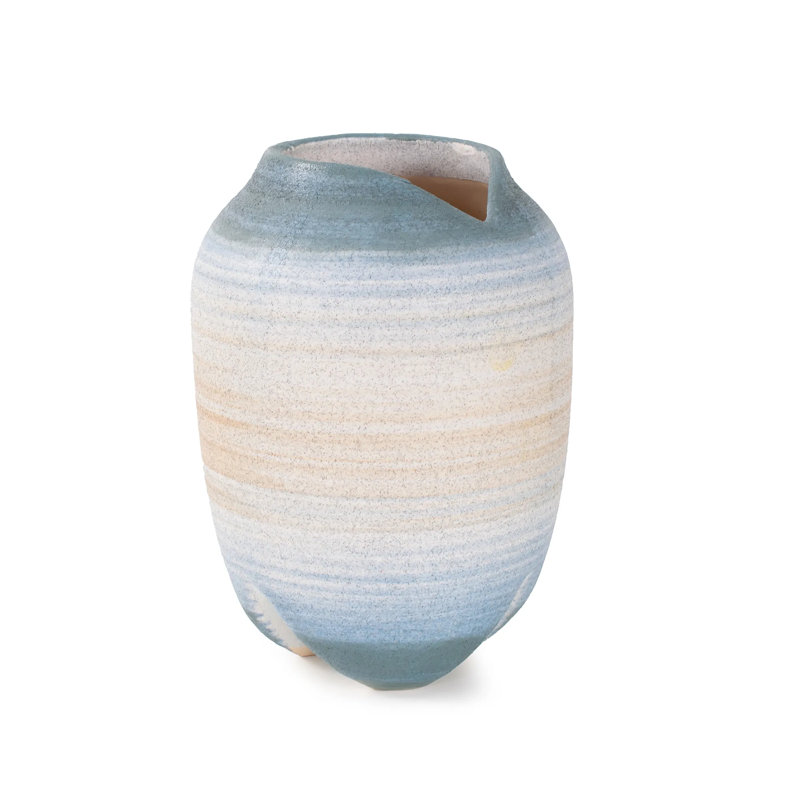 Drift Tide Footed Vase