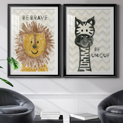 Safari Be Brave - ensemble de 2 reproductions