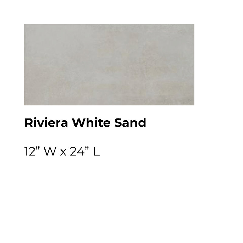ADURA®Flex with Microban® Riviera 12" X 24" X 2.5mm Luxury Vinyl Tile, White Sand