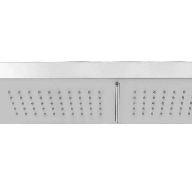Glengarry 210cm H Solar Powered Steel Freestanding Outdoor Shower and Footwash Spout