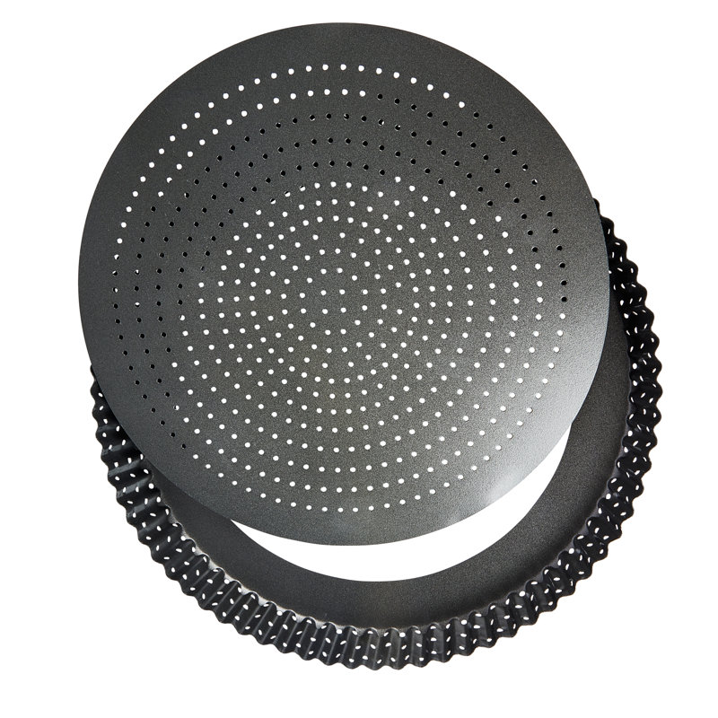 MasterClass Crusty Bake Non-stick Fluted Round 30cm Quiche Tin
