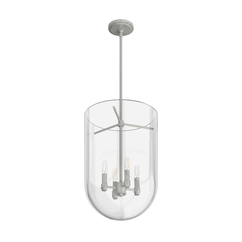 Sacha 4 - Light Urn Pendant, Brushed Nickel
