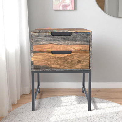 Ania Solid Wood End Table