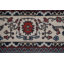 Tapis turc en laine Kashan Mohtasham noué à la main 4 x 6