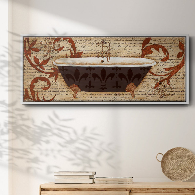Renaissance Bath II- Framed Canvas