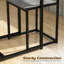Helotes 3 Piece Dining Table and Chairs Set, Space Saving-123808884-123808888