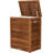 Moti Wood Laundry Hamper with Handles