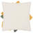 Appliqued 100% Cotton Canvas Throw Pillow-1391539348