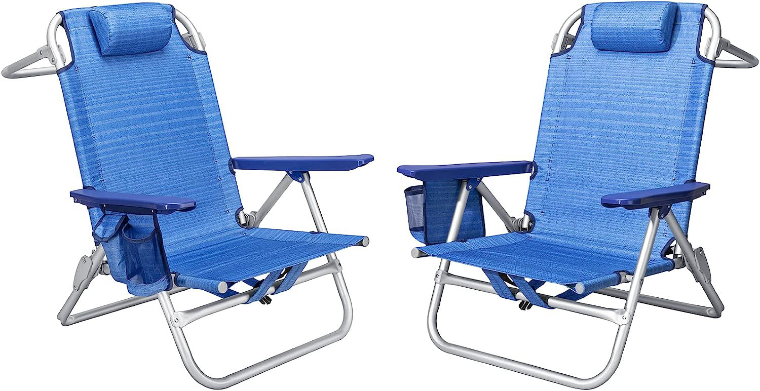 3-Pack Adjustable Carry Straps For Beach Chairs – 70.9 Inch Nylon Straps With Wide Shoulder Pad For Folding Chairs, Camping, Picnics