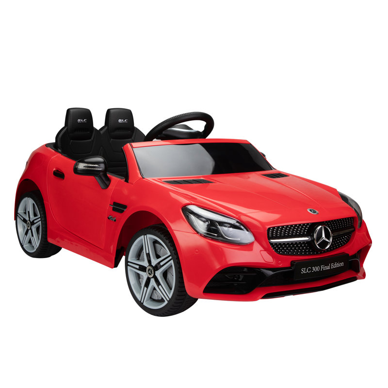 Aosom 12V Electric Car for Kids Ride On, Rouge