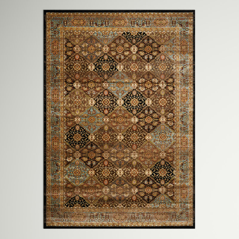 Mirando Oriental Indoor Rug, Rectangle 6'7" x 9'6"