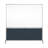 Freestanding Reversible Medium - 4' - 6' Whiteboard