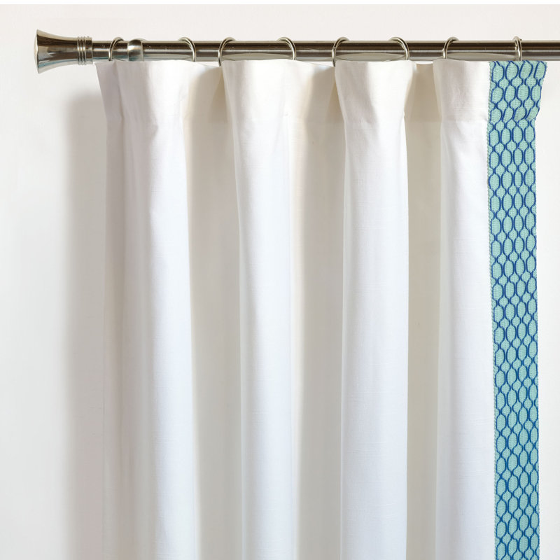 Malia Semi Sheer Curtain, 96" W x 108" L, Left