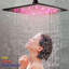 Pomme de douche à pluie fixe 2,5 GPM GPM