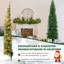 210cm H Lighted Artificial Christmas Tree