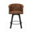 Swivel Counter Stool With Upholstered Seat And Metal Frame,Set Of 6-590725160