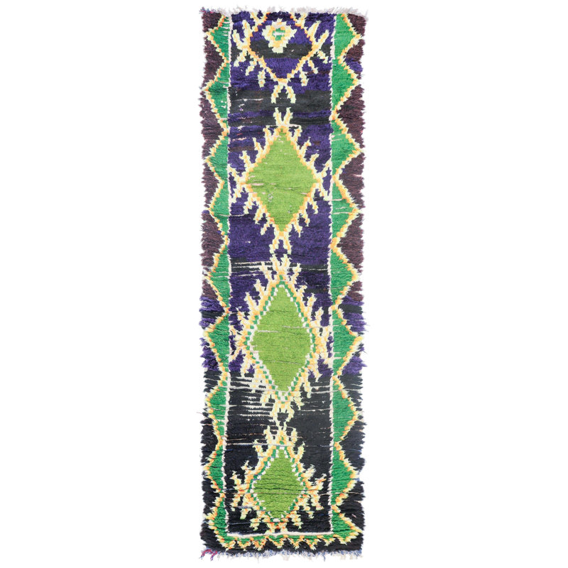 Moroccan Rugs One-of-a-Kind Runner 2'6" X 8'5" Area Rug