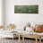 Deep Green Minimal Abstract Color Field Framed Canvas Master Bedroom Wall Art Work Print-1960478374-1960478371